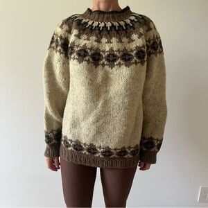 Vintage fair isle sweater